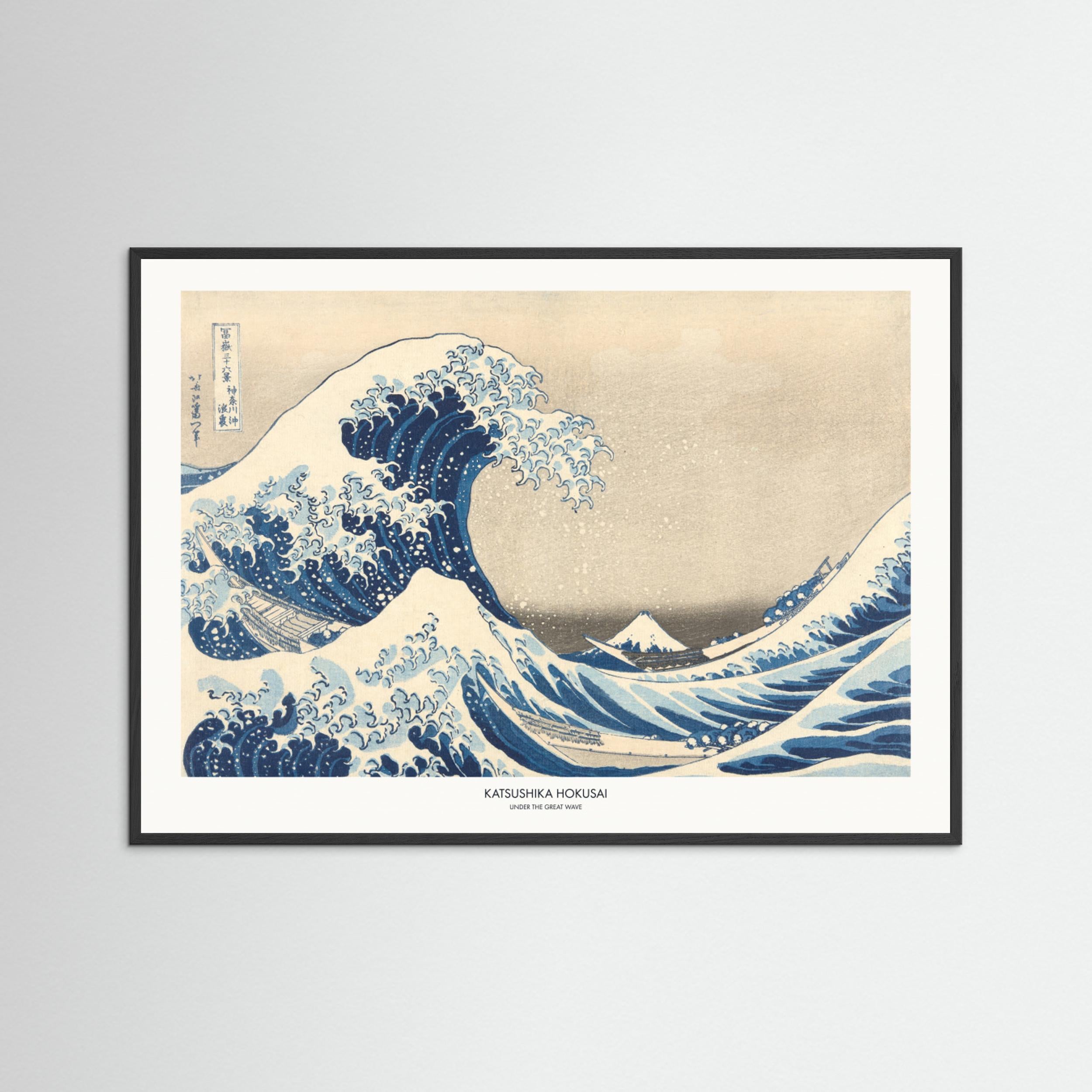Under The Great Wave Fine Art Paper 