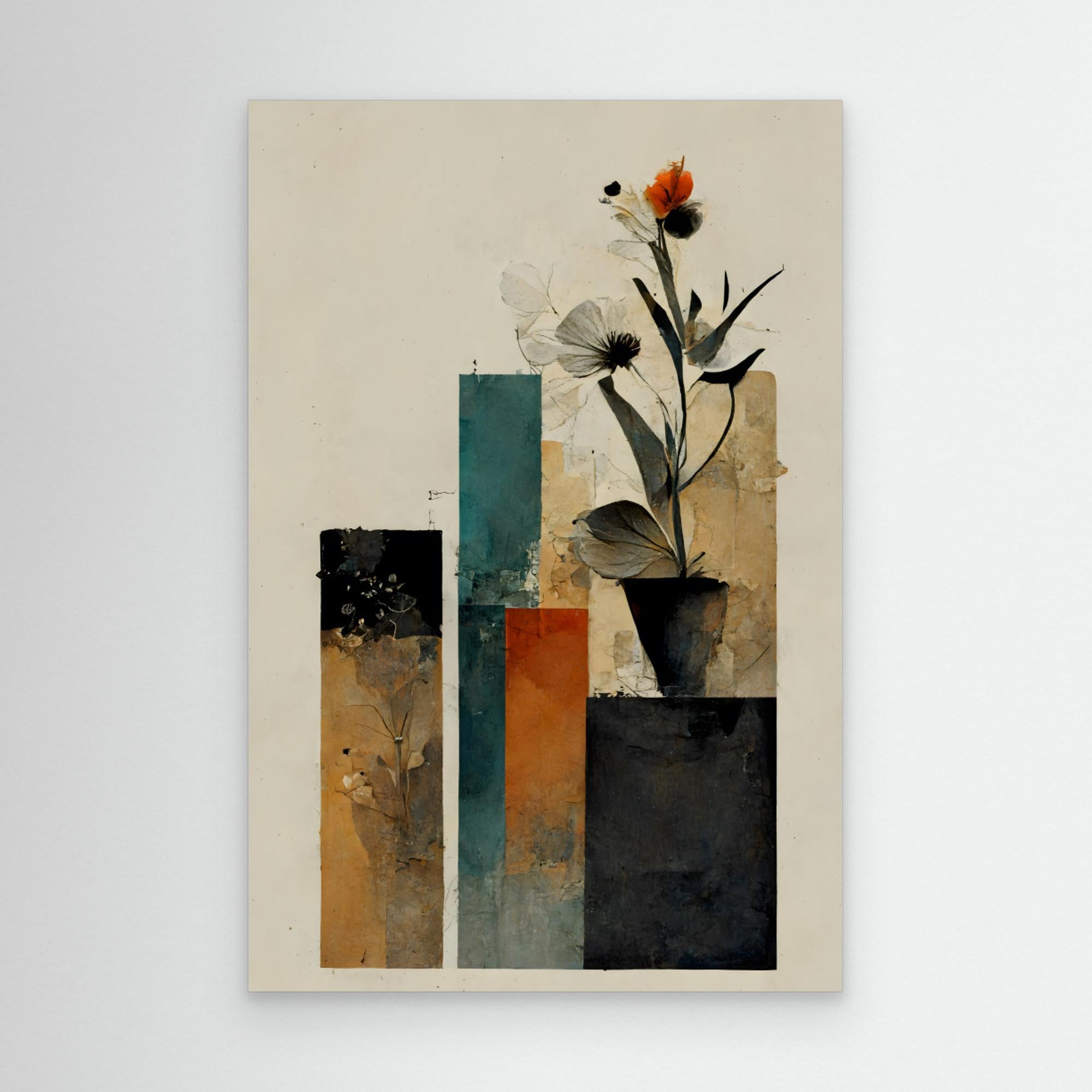 Geometric Stillife by Treechild Canvas