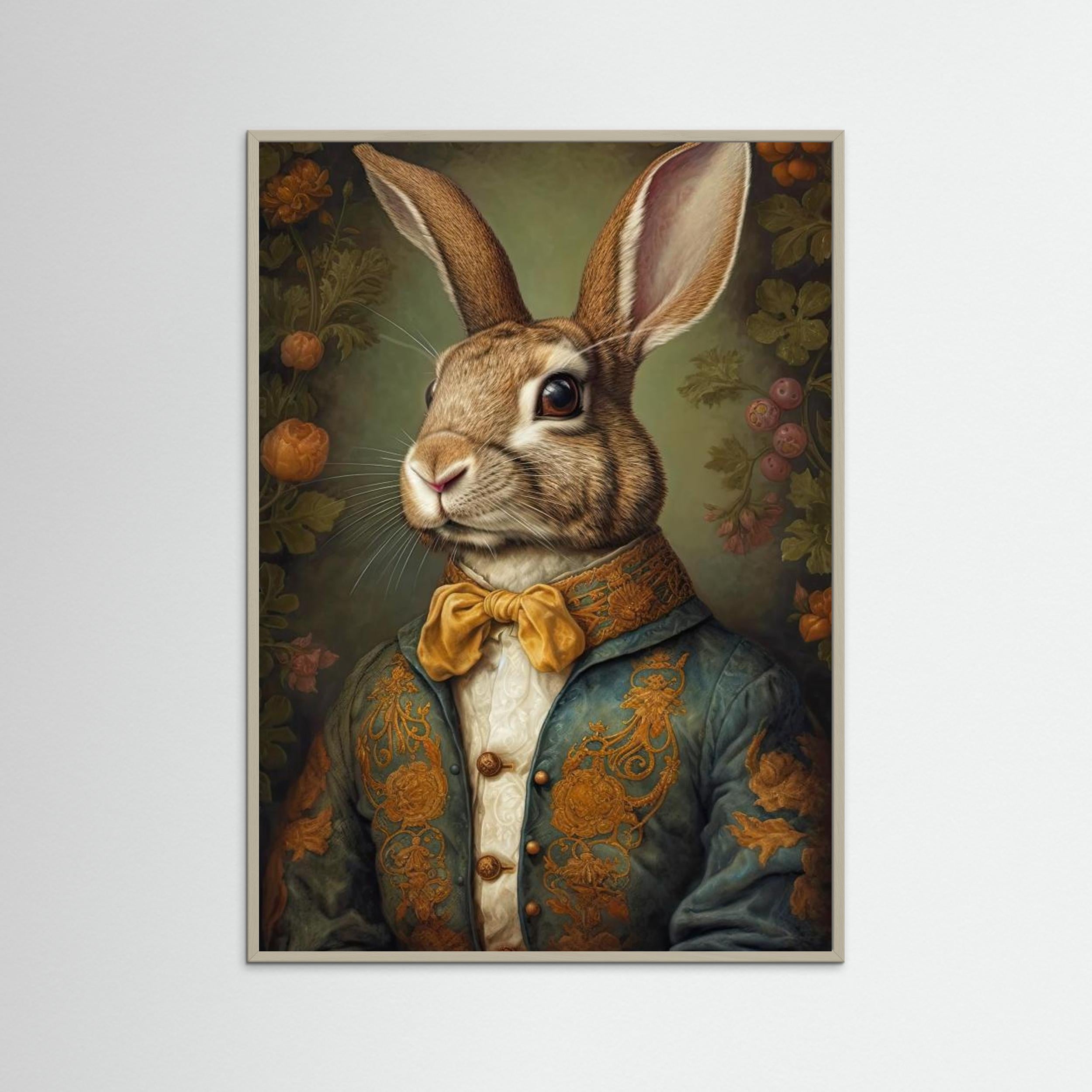 Mr Bunny by Treechild Fine Art Paper