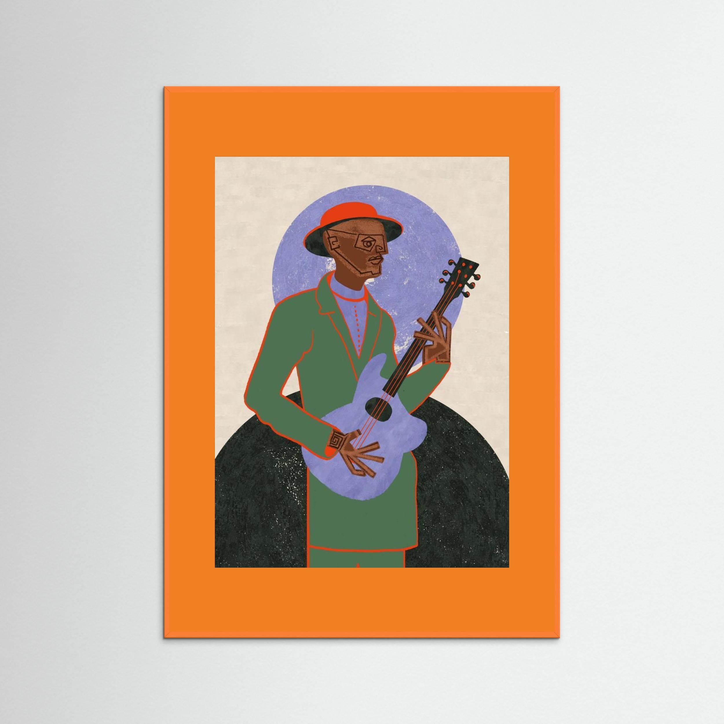 MUSICIAN GUY XII by Gulcihan Ozguc