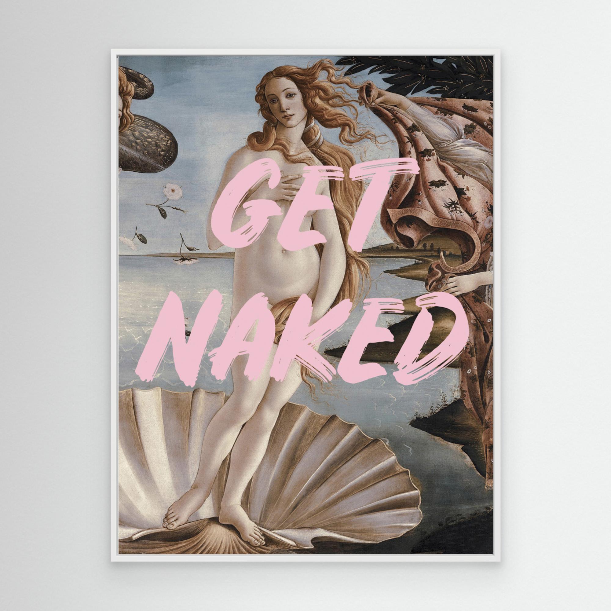 Venus get naked by Talitha Mc Queen Canvas