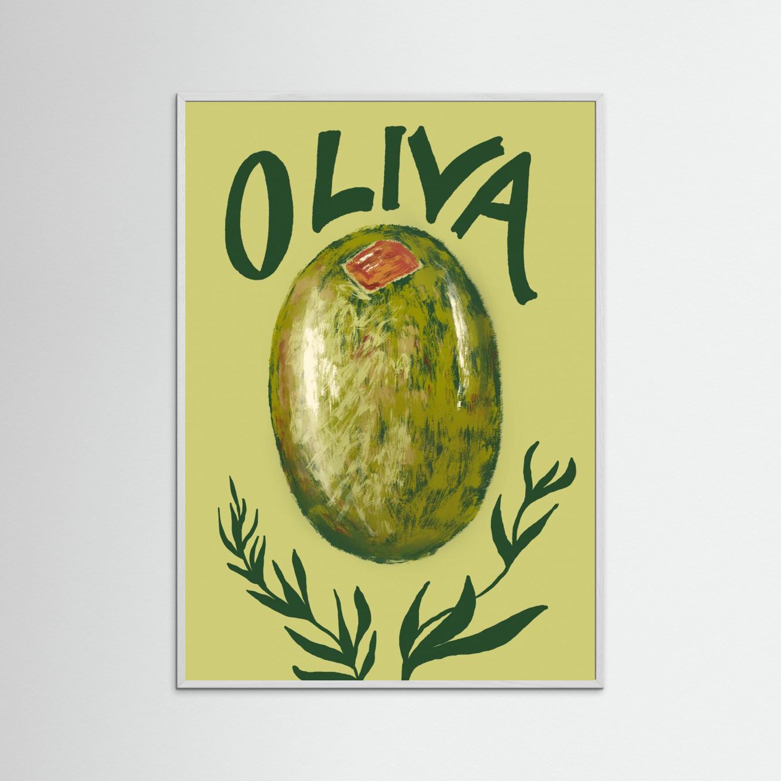 Olive by Studio Dolci Fine Art Paper 