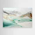 Frozen Landscape by Treechild Canvas