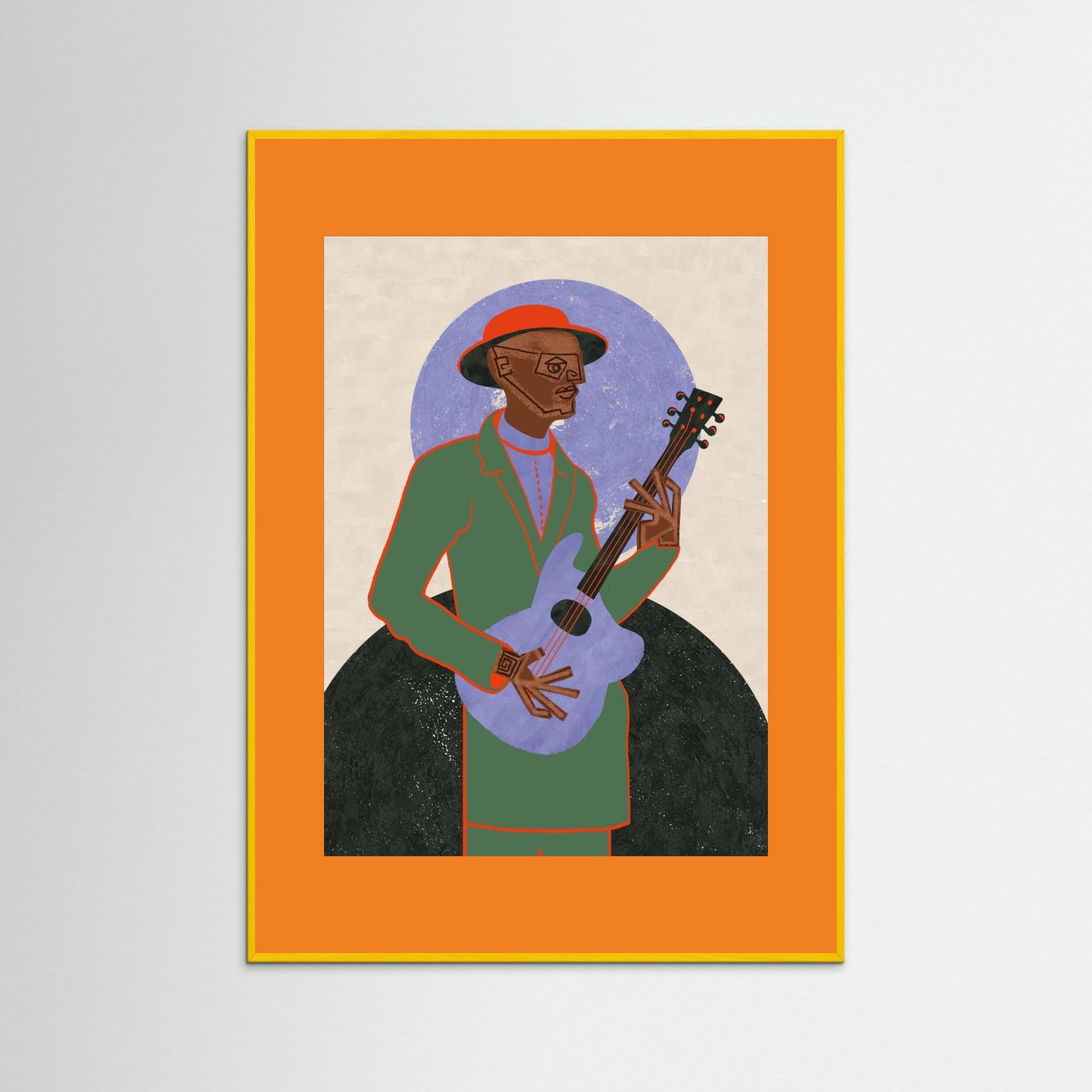 MUSICIAN GUY XII by Gulcihan Ozguc