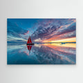 Greenland fire sky by Marc Pelissier Canvas