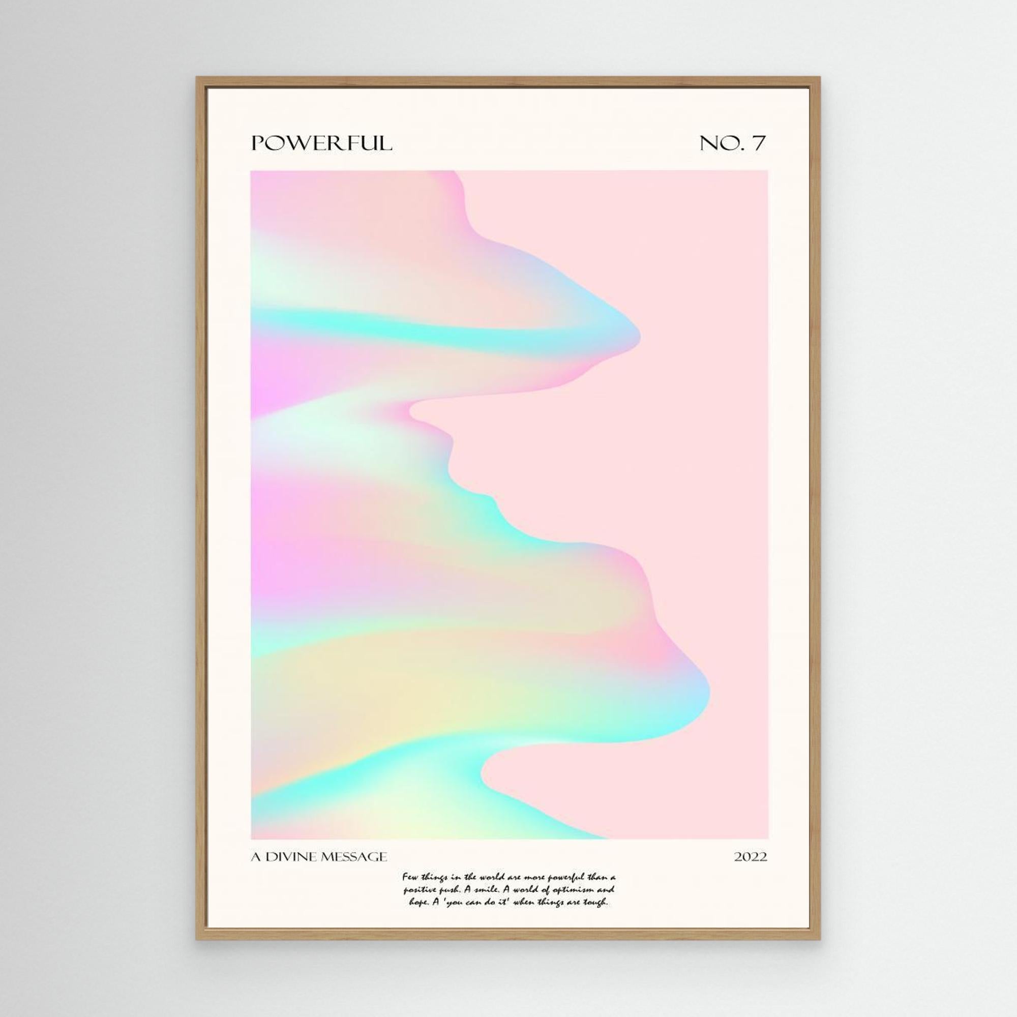Powerful Devine by Rikke Løndager Boisen Canvas