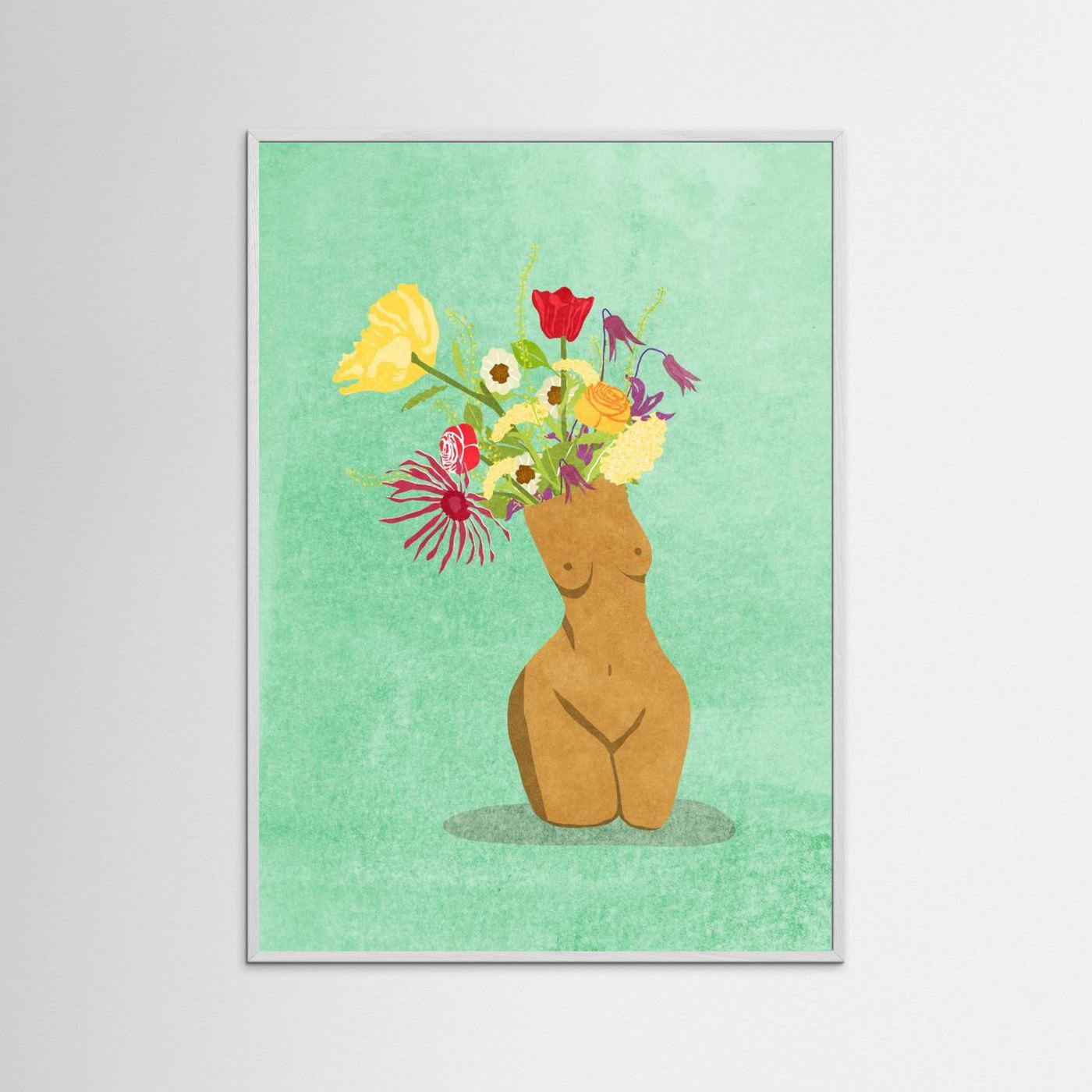 I´m a Wildflower by Raissa Oltmanns Fine Art Paper 