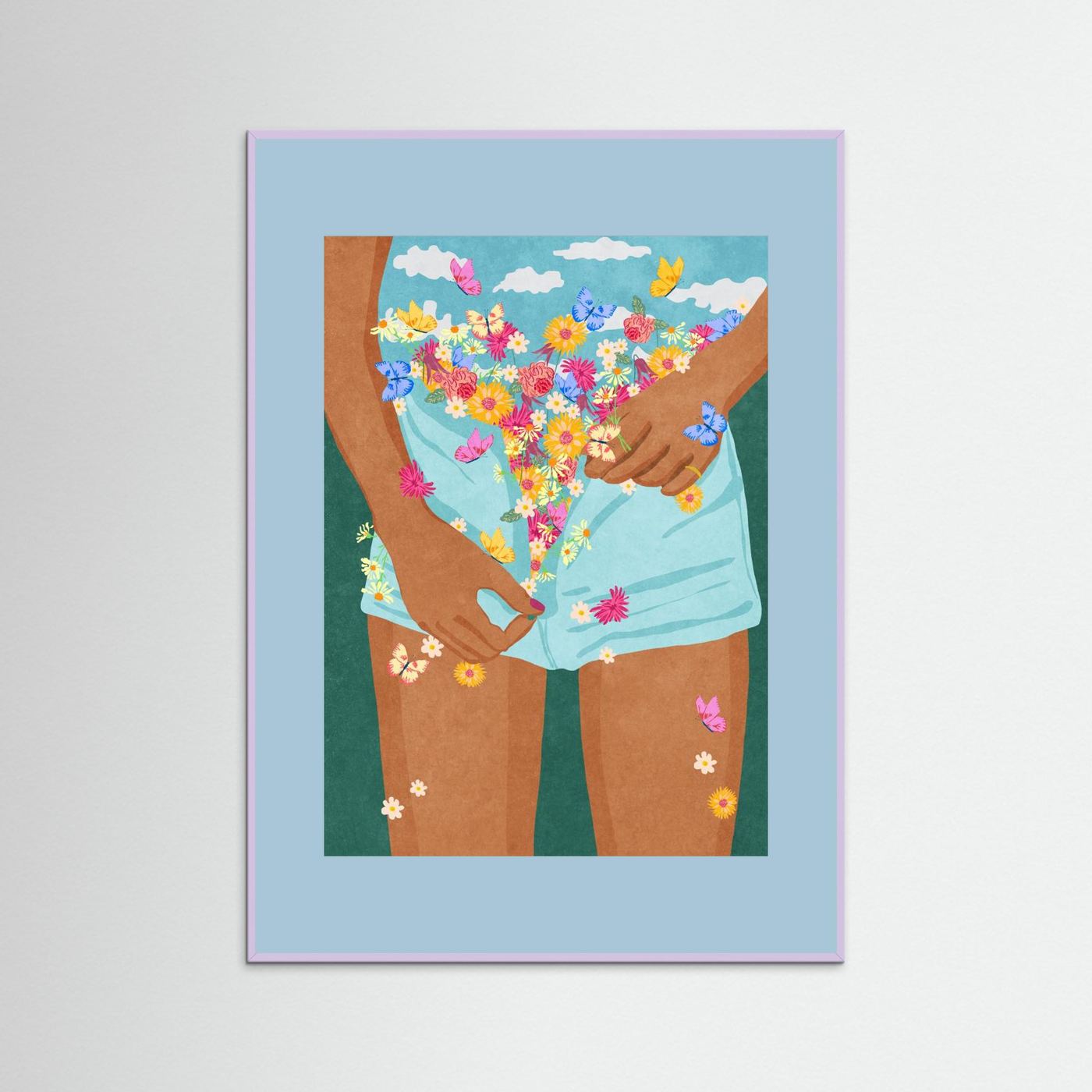 Flower Mood by Raissa Oltmanns Fine Art Paper 