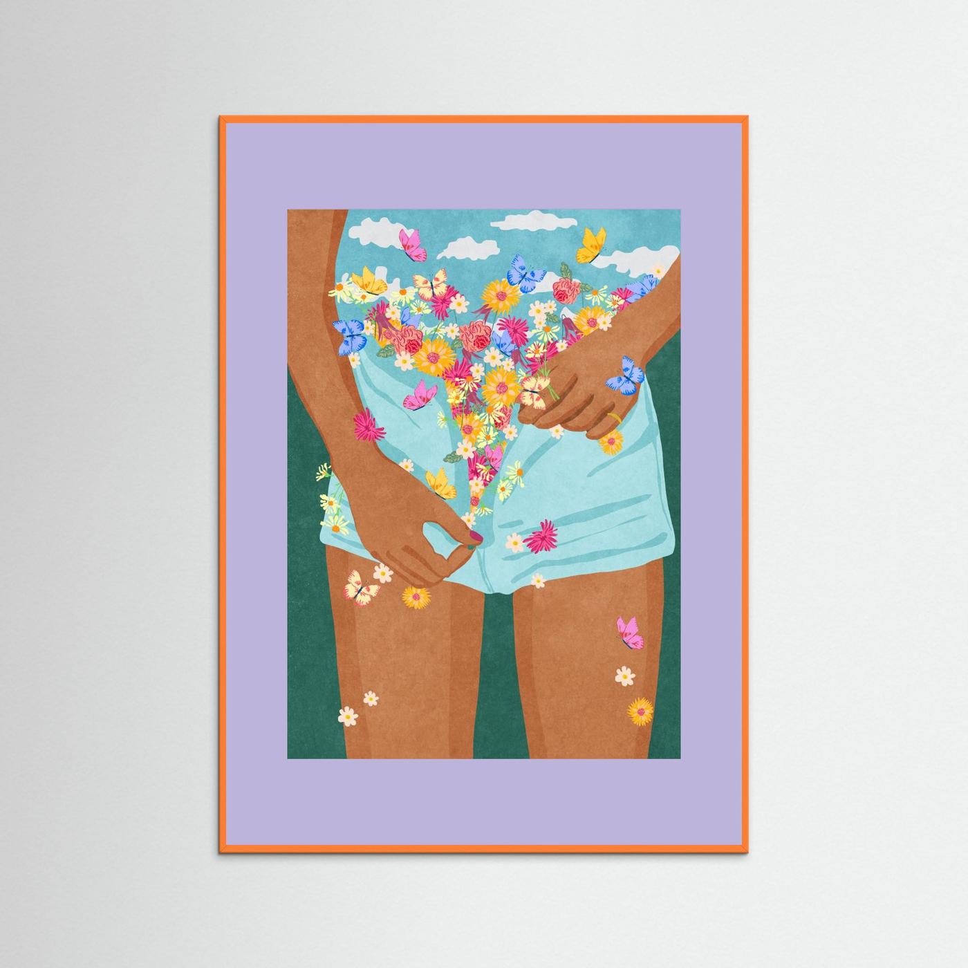 Flower Mood by Raissa Oltmanns Fine Art Paper 