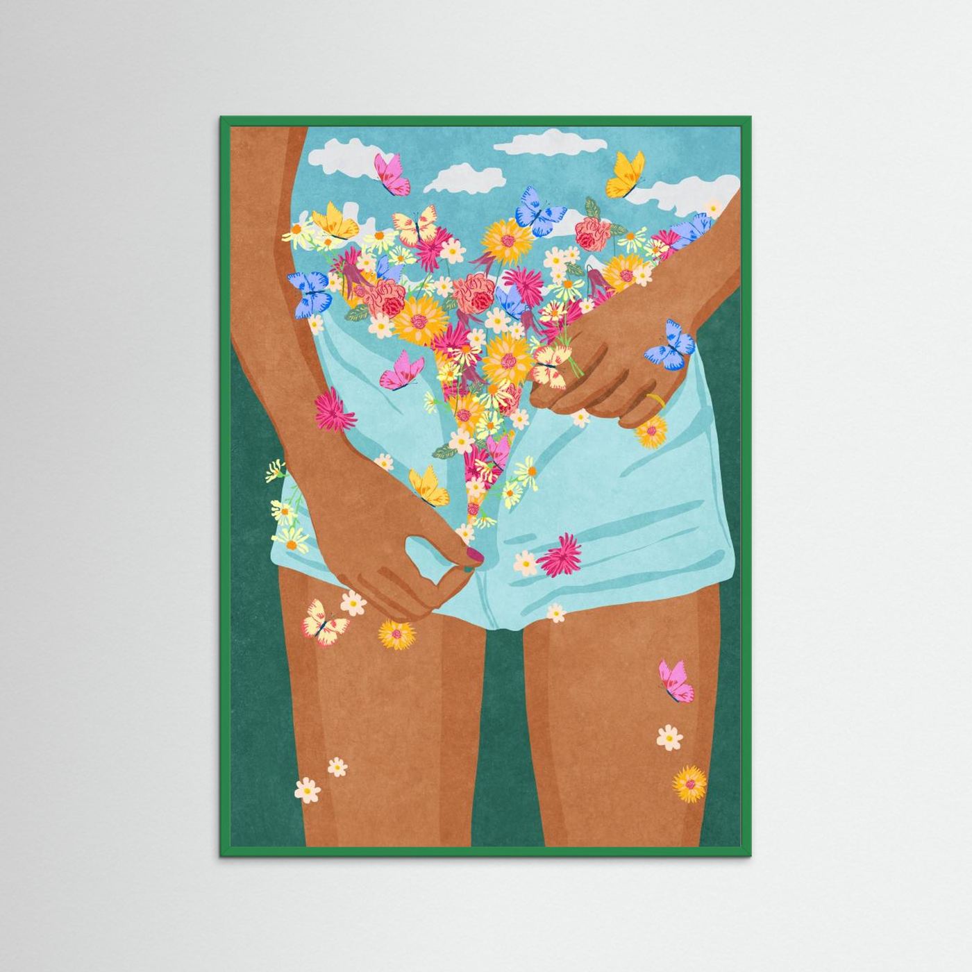 Flower Mood by Raissa Oltmanns Fine Art Paper 