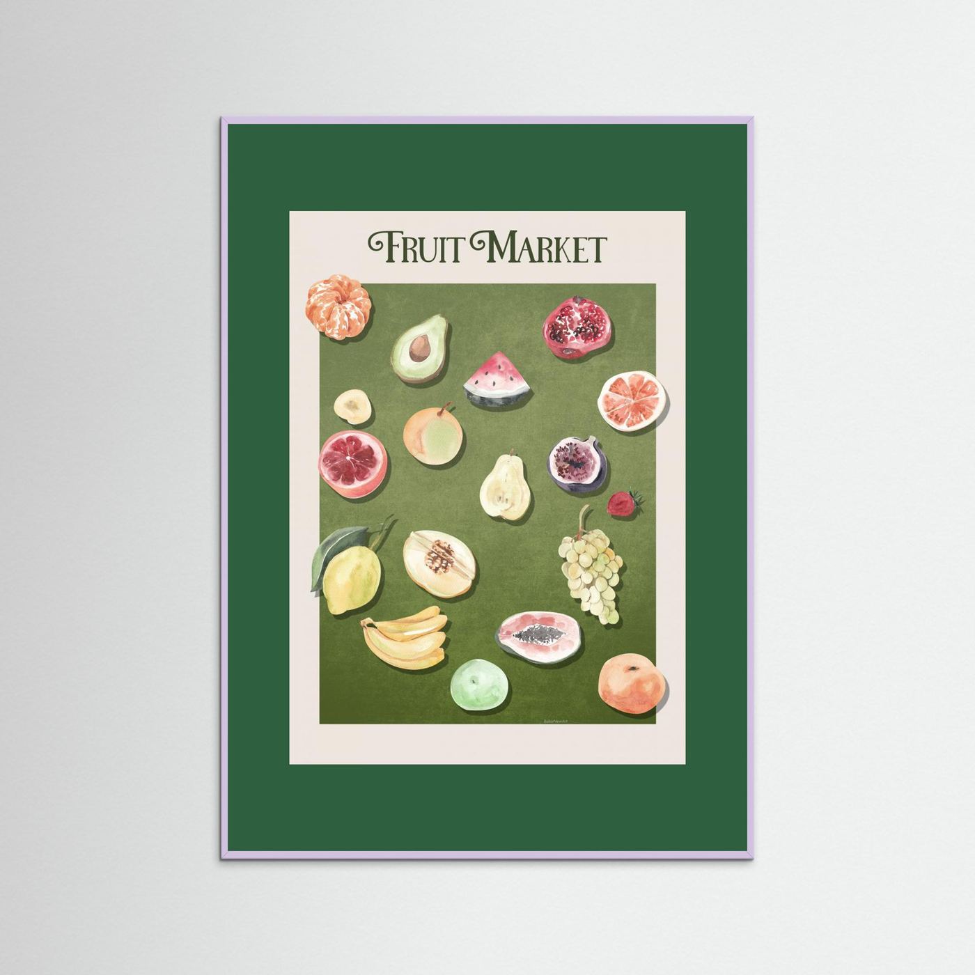 Ratio 3x4 Print By Bohonewart by Emel Tunaboylu Fine Art Paper 