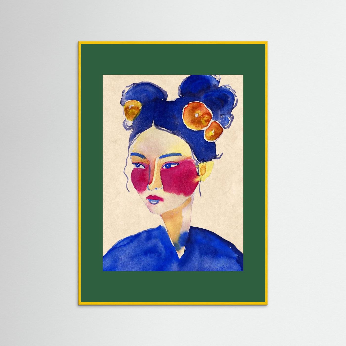 Asian Girl by Raissa Oltmanns Fine Art Paper 