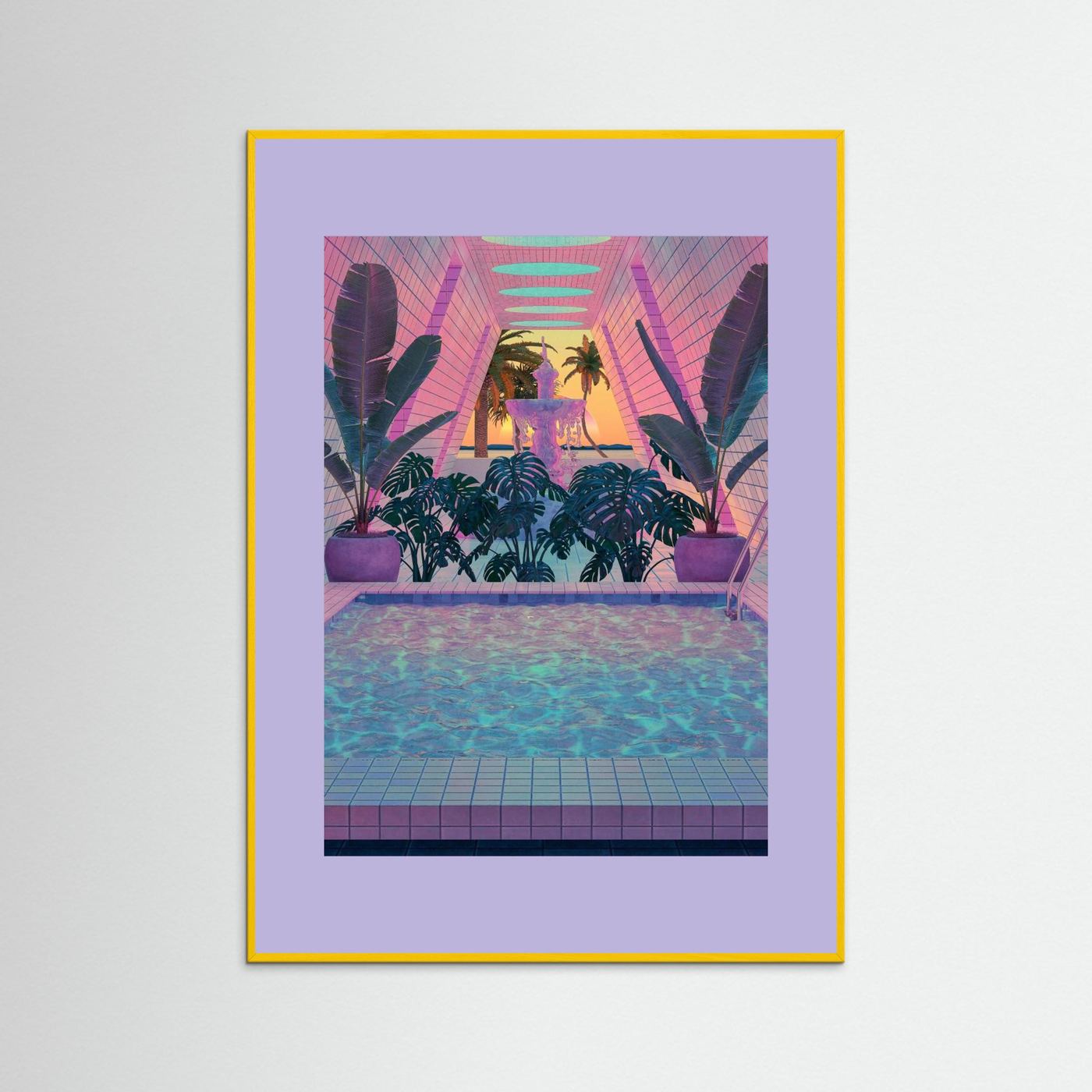 VaporPool by Cosmo Zach Fine Art Paper 
