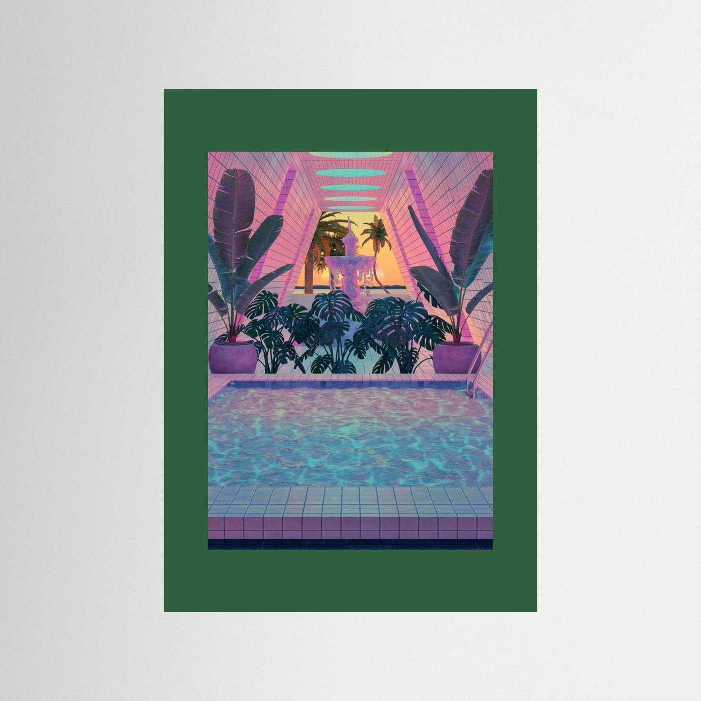 VaporPool by Cosmo Zach Fine Art Paper 