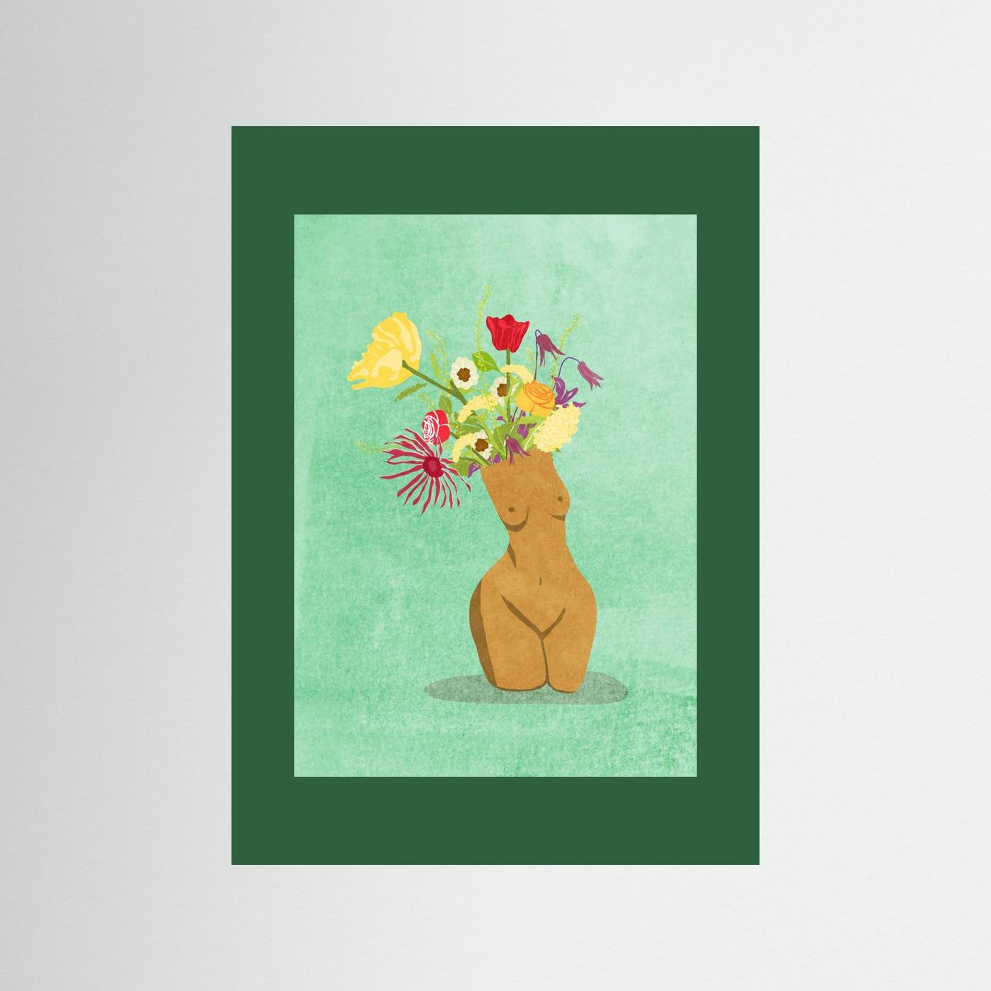 I´m a Wildflower by Raissa Oltmanns Fine Art Paper 