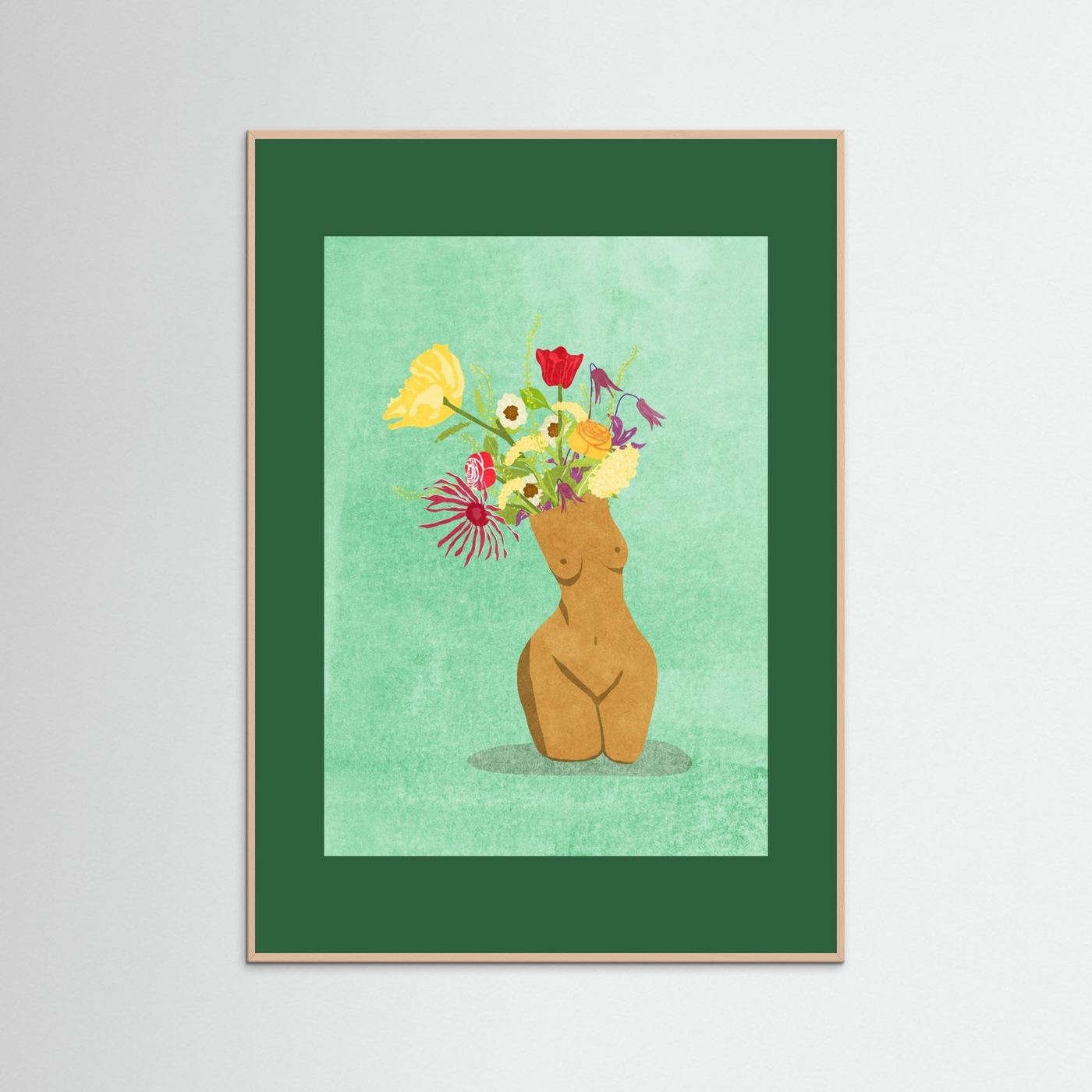 I´m a Wildflower by Raissa Oltmanns Fine Art Paper 