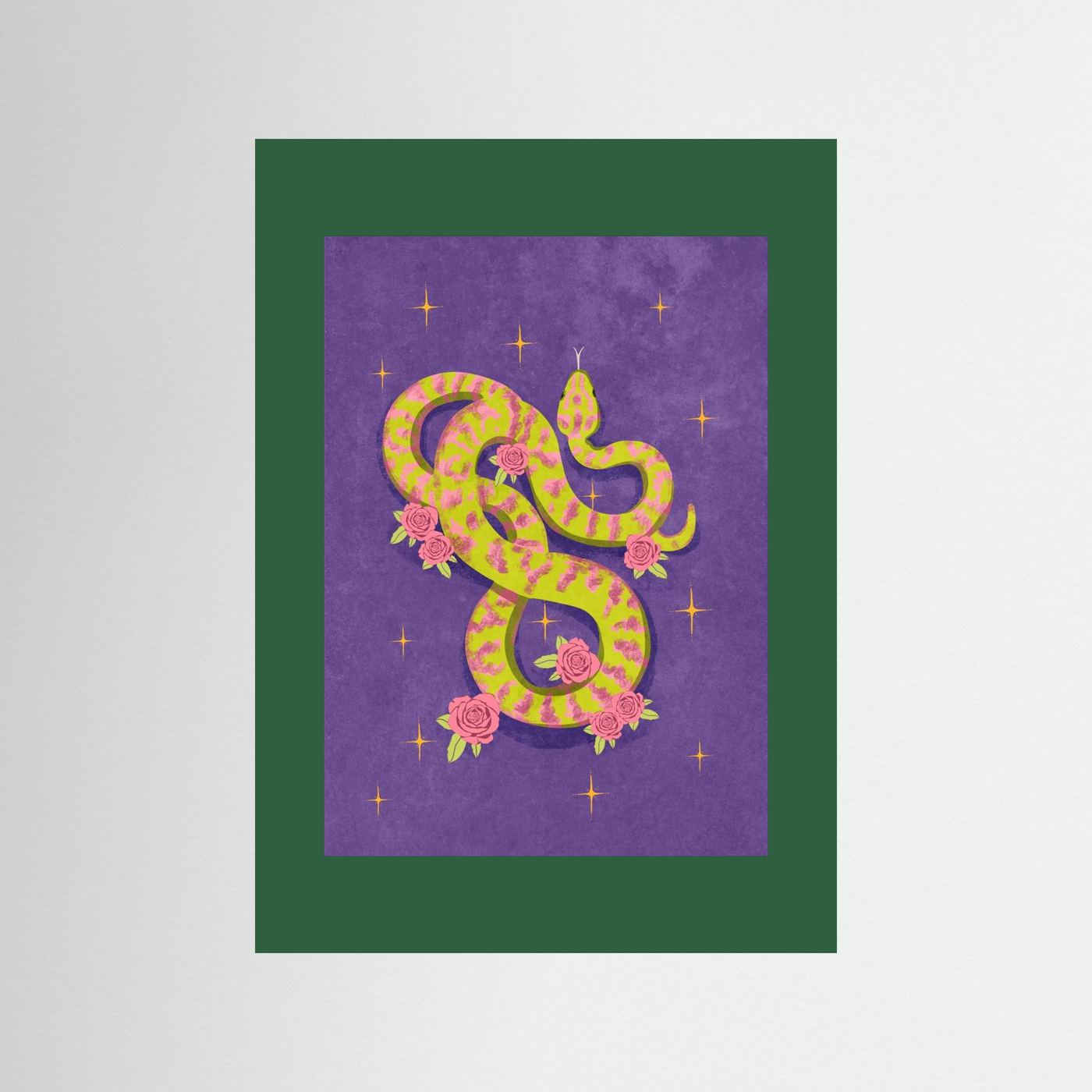 Snake by Raissa Oltmanns Fine Art Paper 