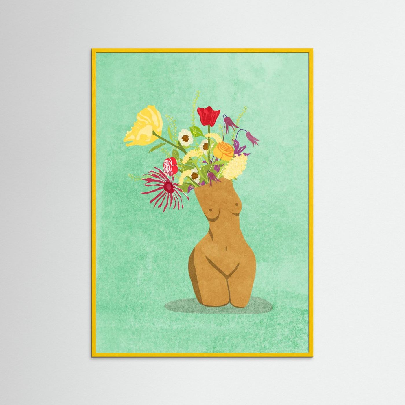 I´m a Wildflower by Raissa Oltmanns Fine Art Paper 