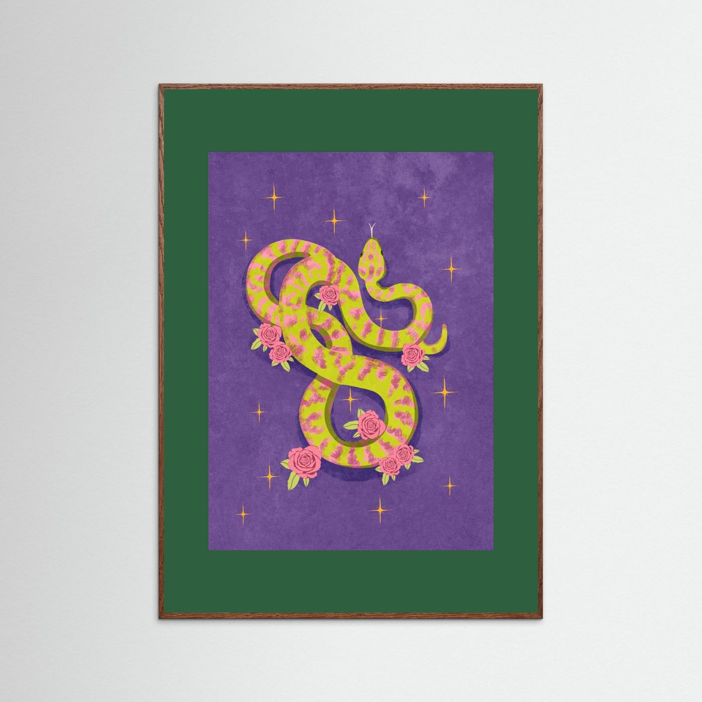 Snake by Raissa Oltmanns Fine Art Paper 
