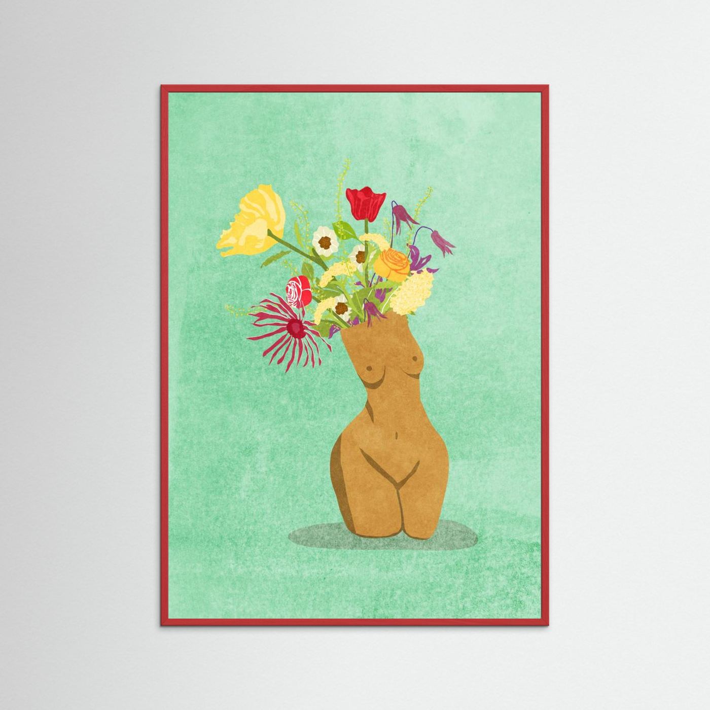 I´m a Wildflower by Raissa Oltmanns Fine Art Paper 
