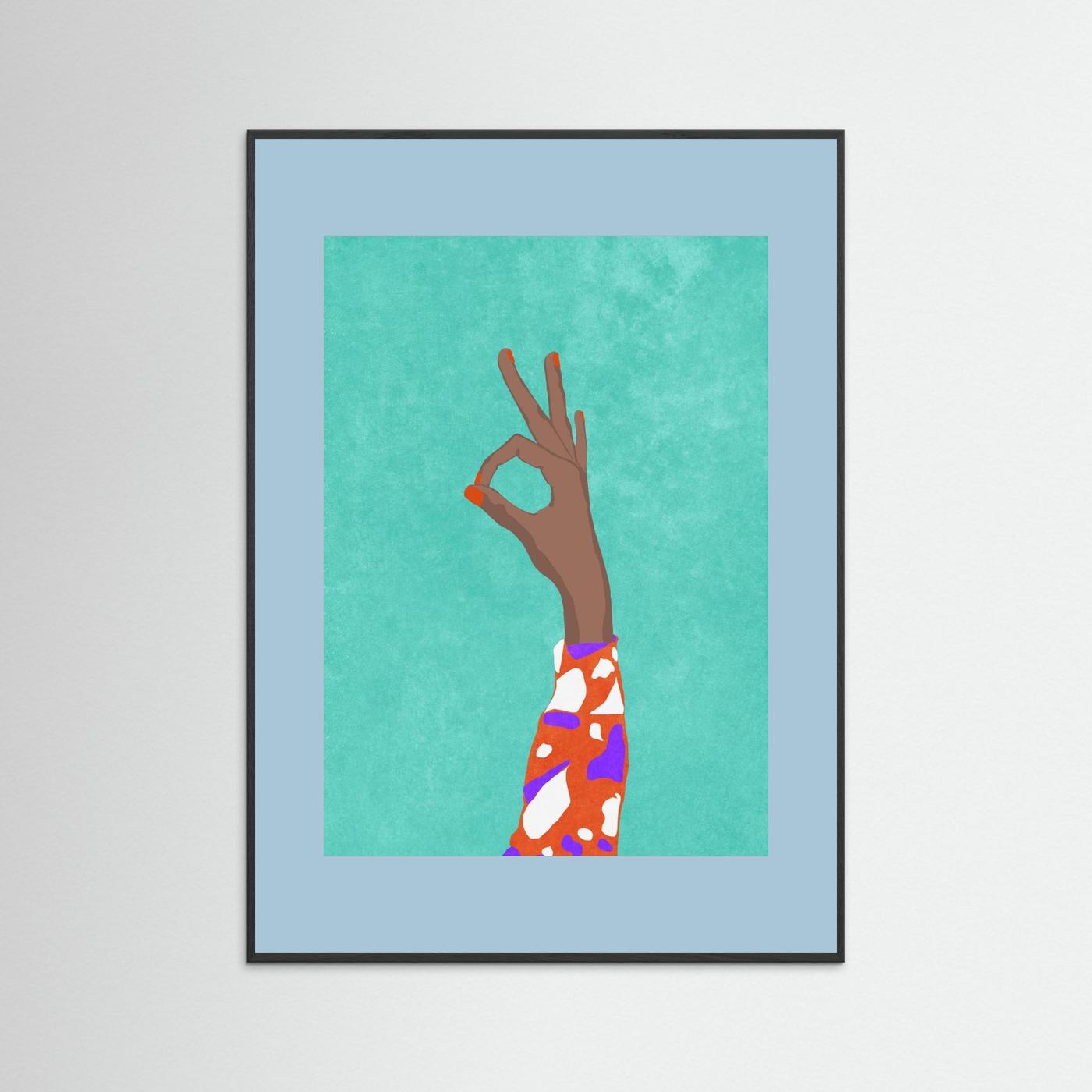 Okay by Raissa Oltmanns Fine Art Paper 