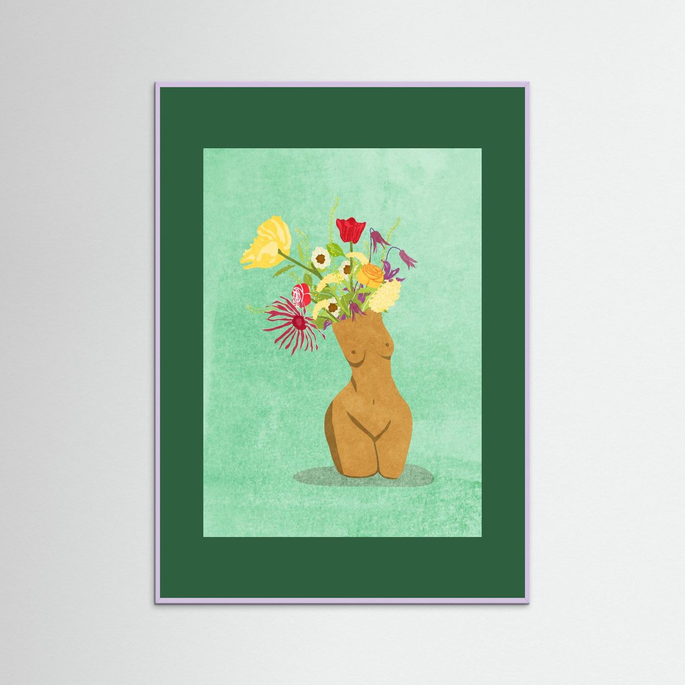 I´m a Wildflower by Raissa Oltmanns Fine Art Paper 