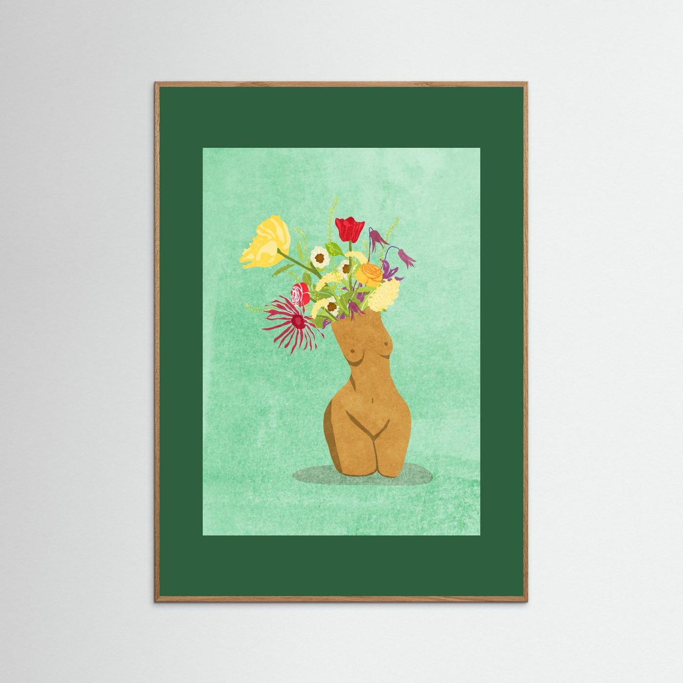 I´m a Wildflower by Raissa Oltmanns Fine Art Paper 