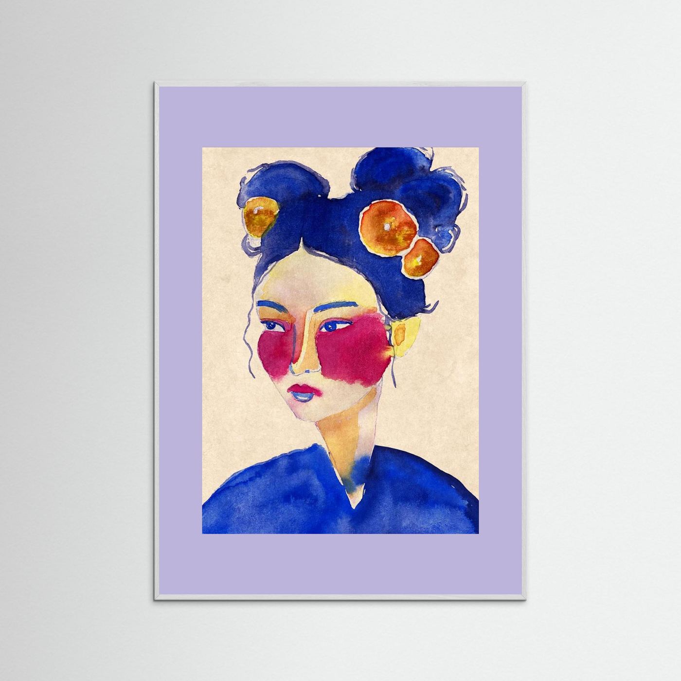Asian Girl by Raissa Oltmanns Fine Art Paper 