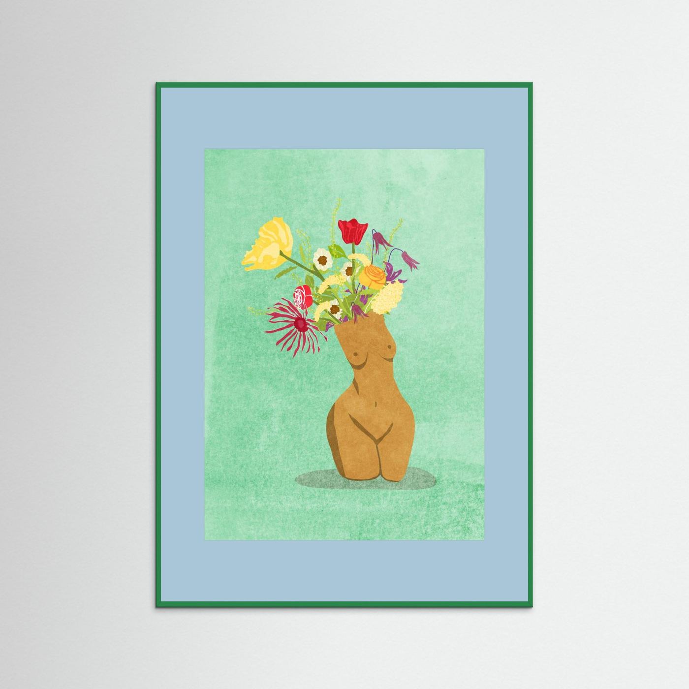 I´m a Wildflower by Raissa Oltmanns Fine Art Paper 