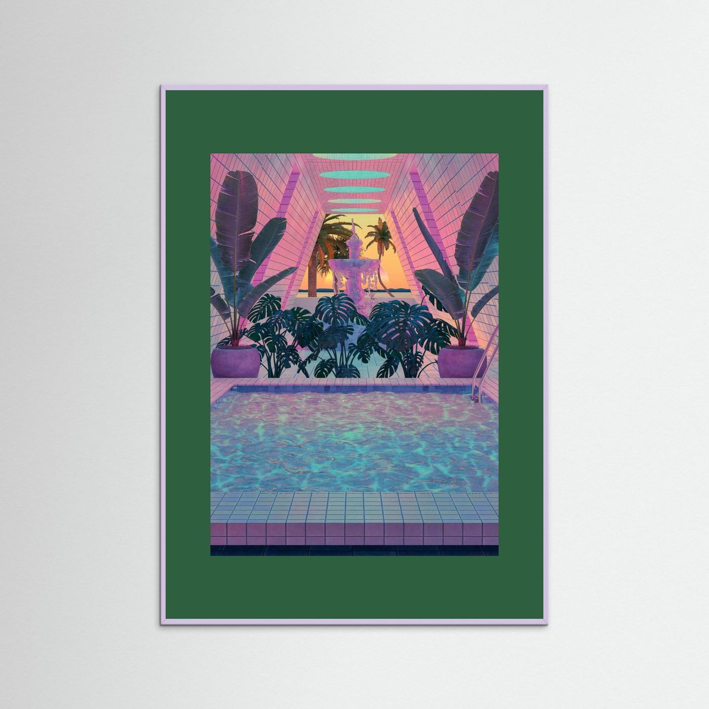 VaporPool by Cosmo Zach Fine Art Paper 