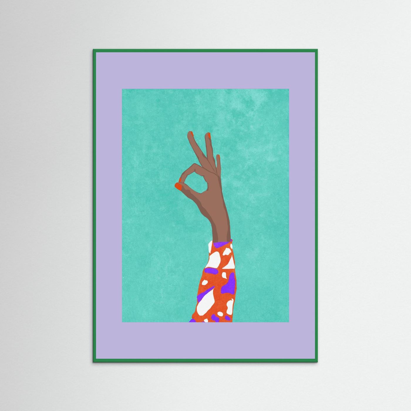 Okay by Raissa Oltmanns Fine Art Paper 