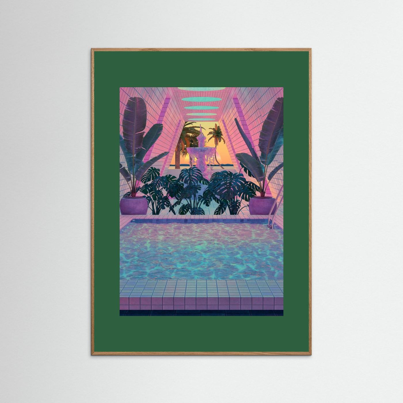 VaporPool by Cosmo Zach Fine Art Paper 