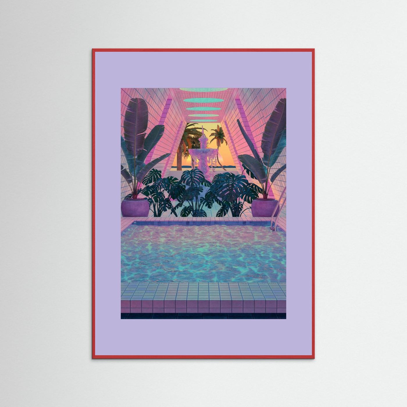 VaporPool by Cosmo Zach Fine Art Paper 