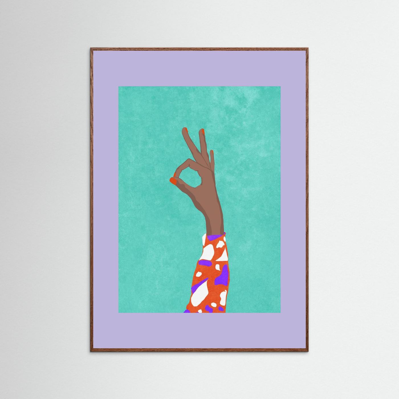 Okay by Raissa Oltmanns Fine Art Paper 