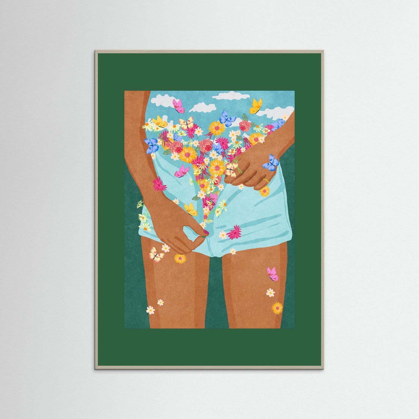 Flower Mood by Raissa Oltmanns Fine Art Paper 