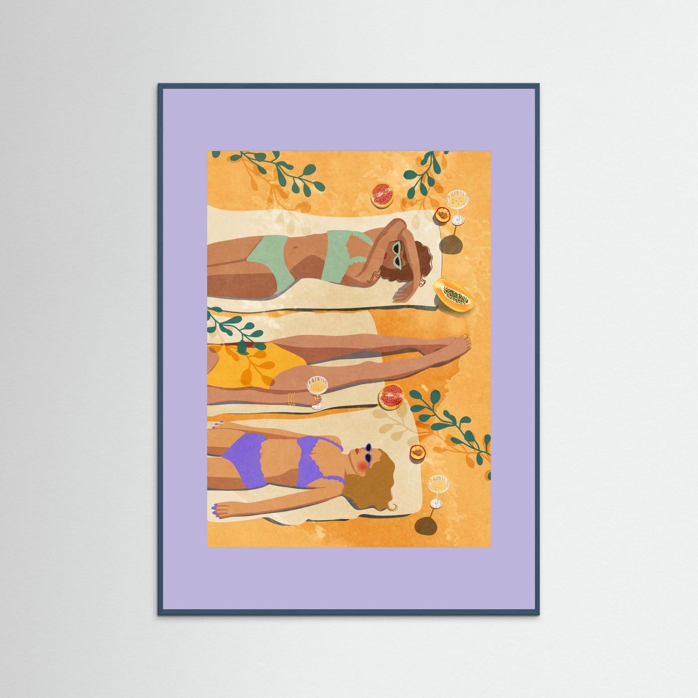 Summer Girls by Raissa Oltmanns Fine Art Paper 