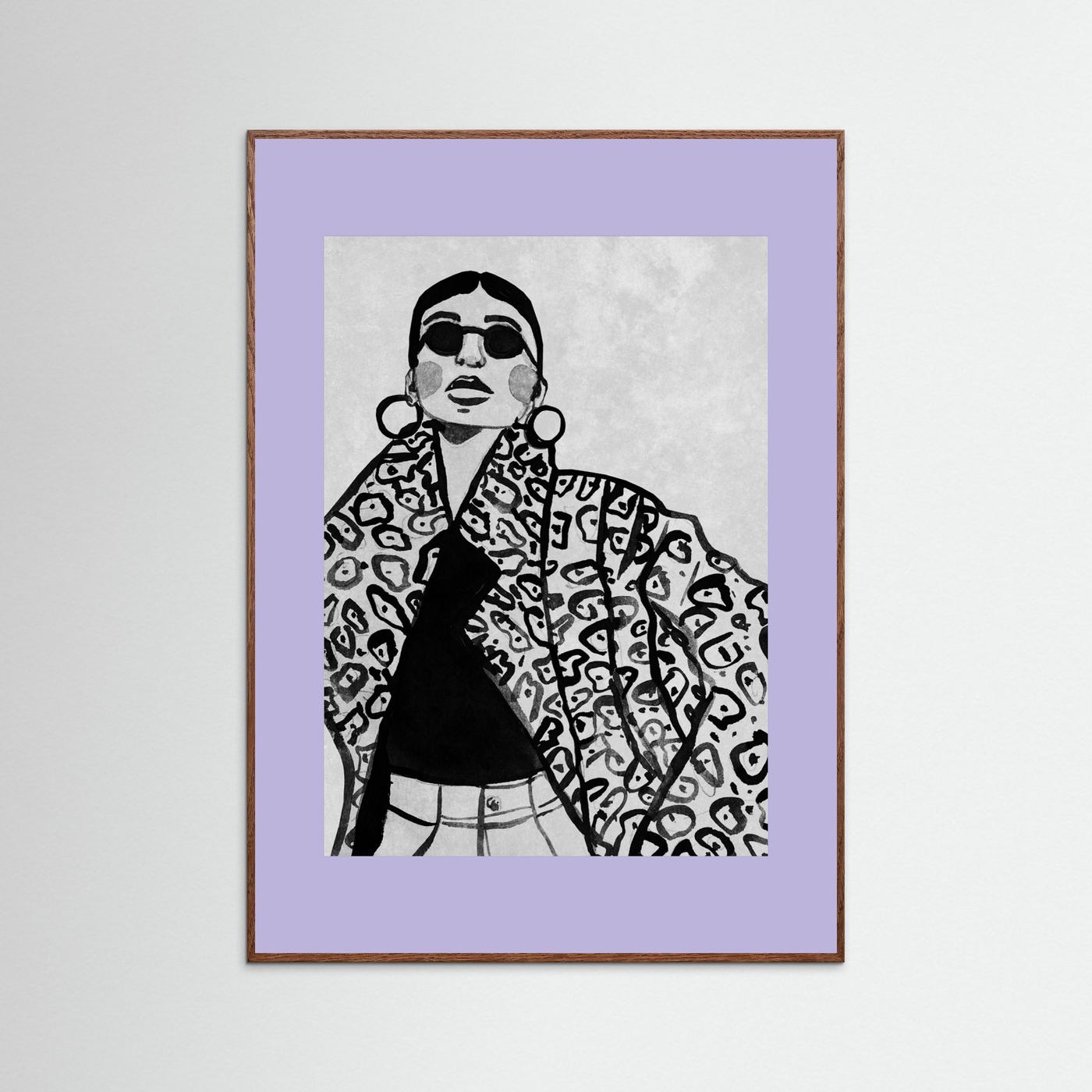Stay cool by Raissa Oltmanns Fine Art Paper 