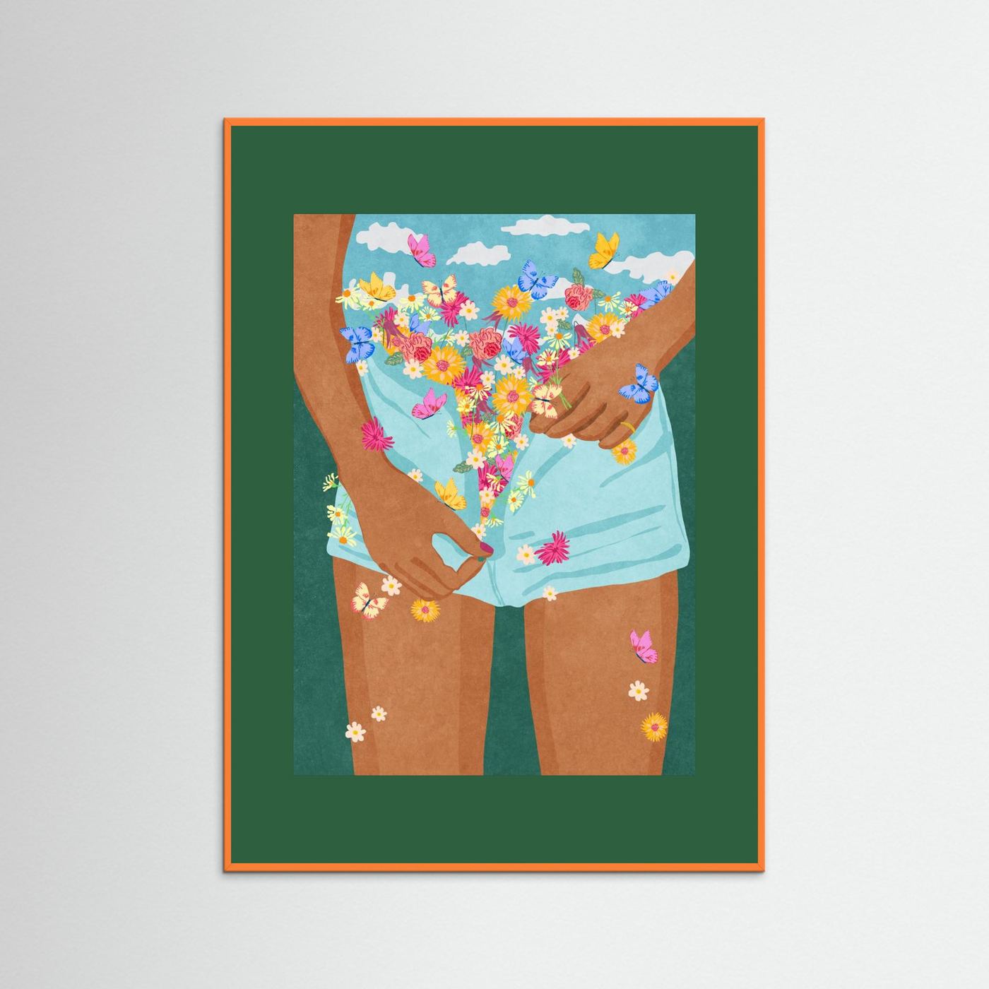 Flower Mood by Raissa Oltmanns Fine Art Paper 