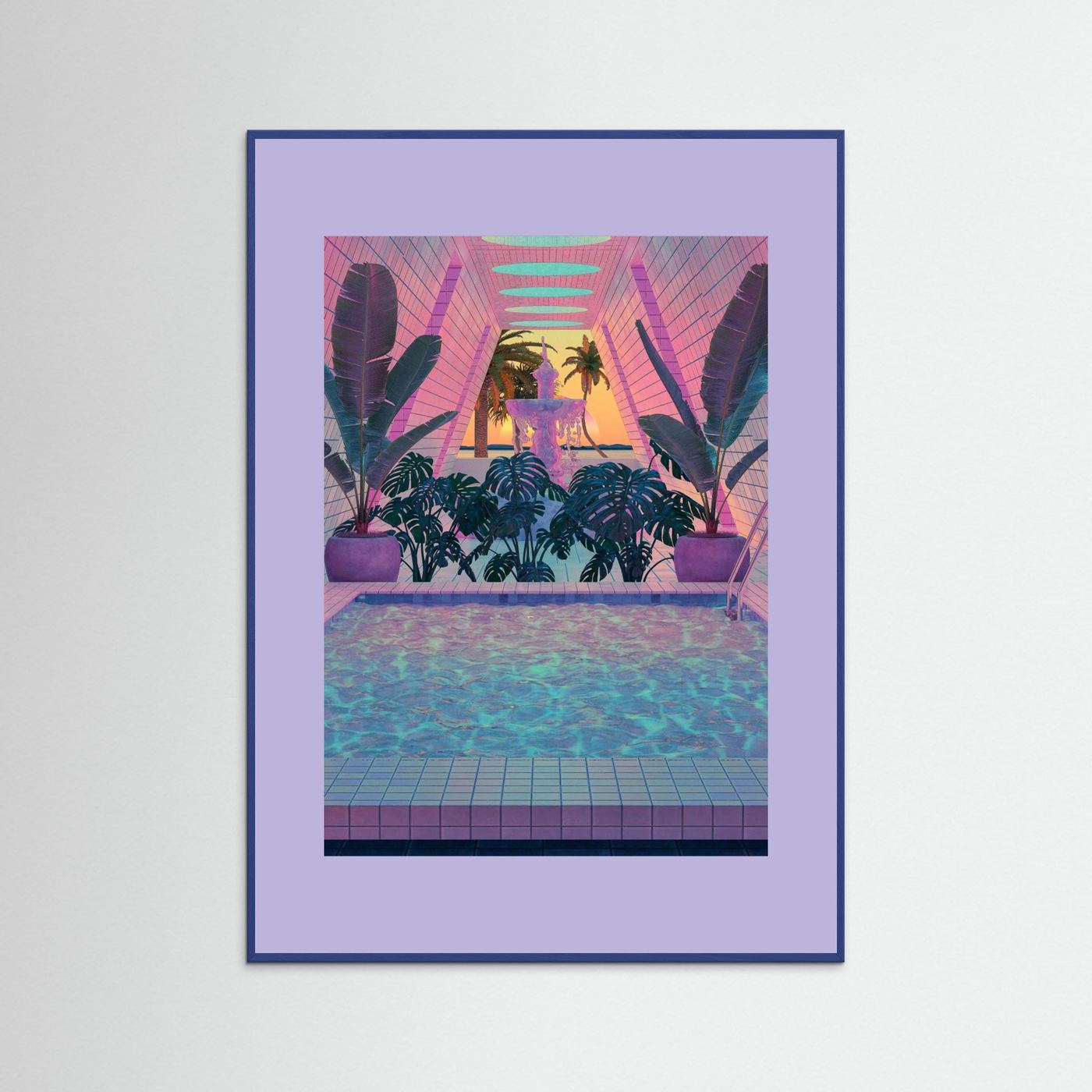 VaporPool by Cosmo Zach Fine Art Paper 