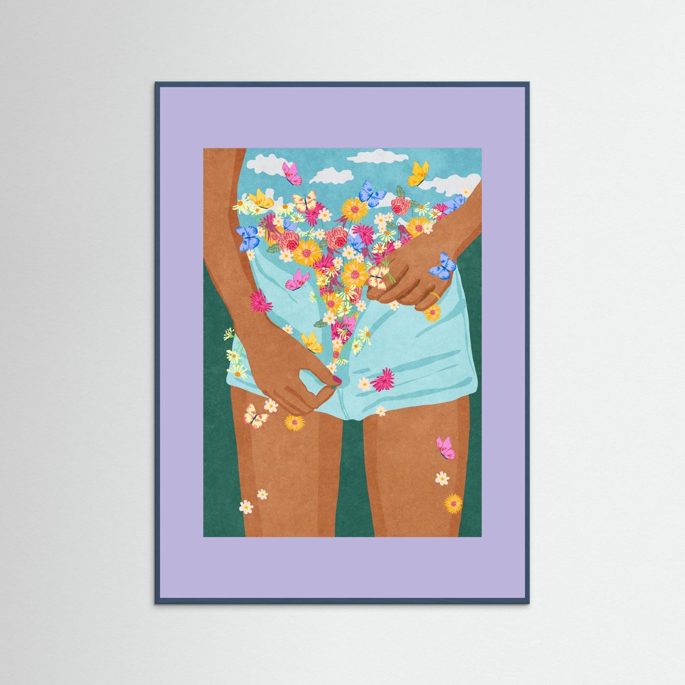 Flower Mood by Raissa Oltmanns Fine Art Paper 