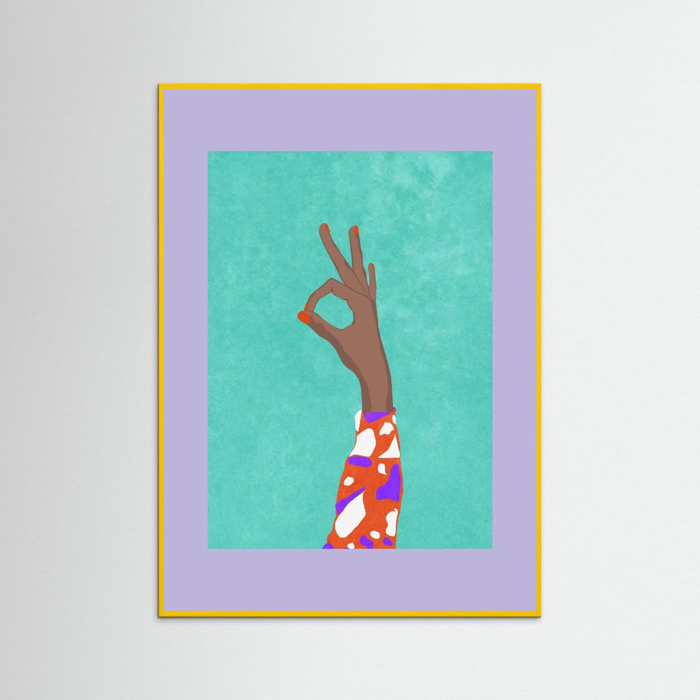 Okay by Raissa Oltmanns Fine Art Paper 