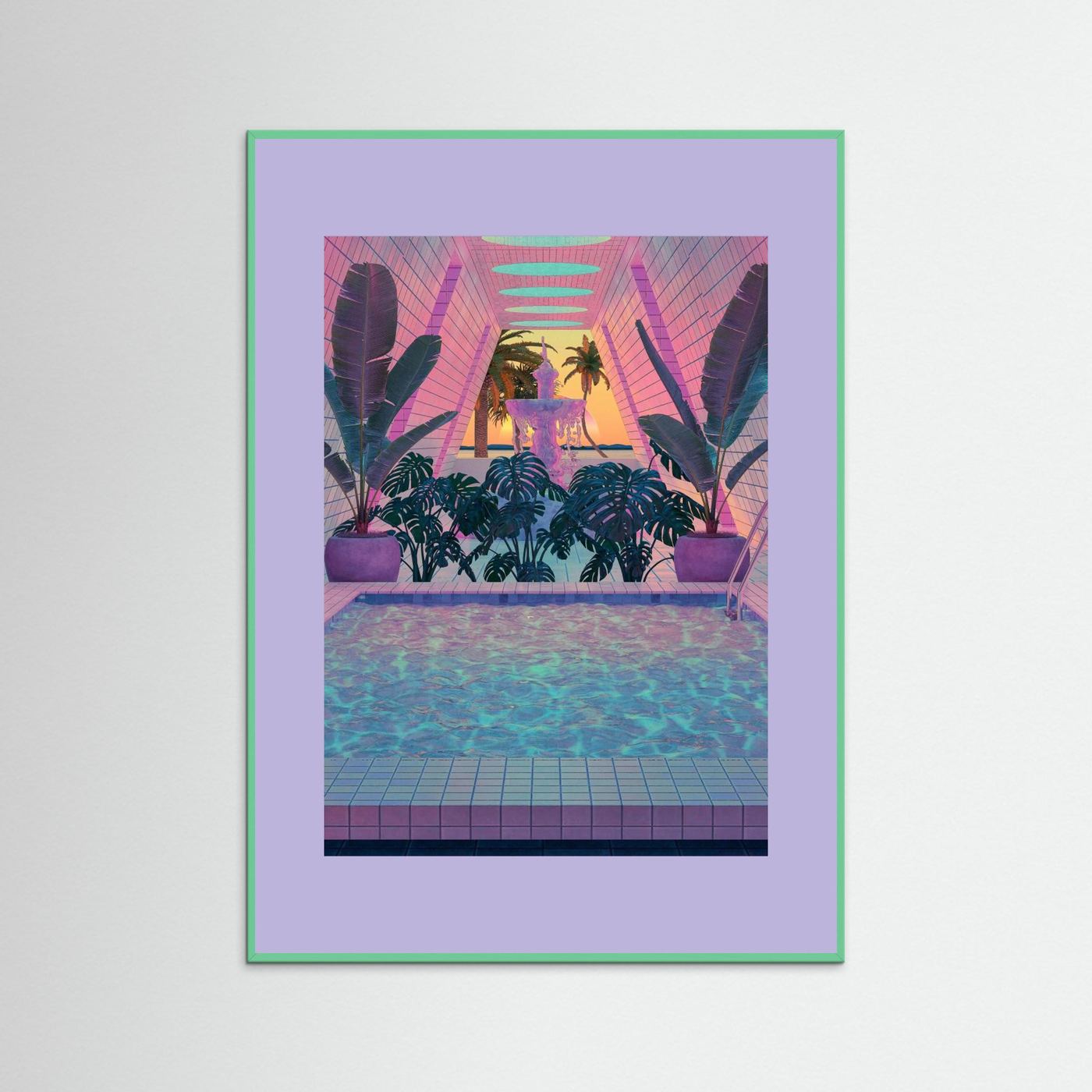 VaporPool by Cosmo Zach Fine Art Paper 