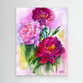 Peonies by Tanya Lundmark Canvas