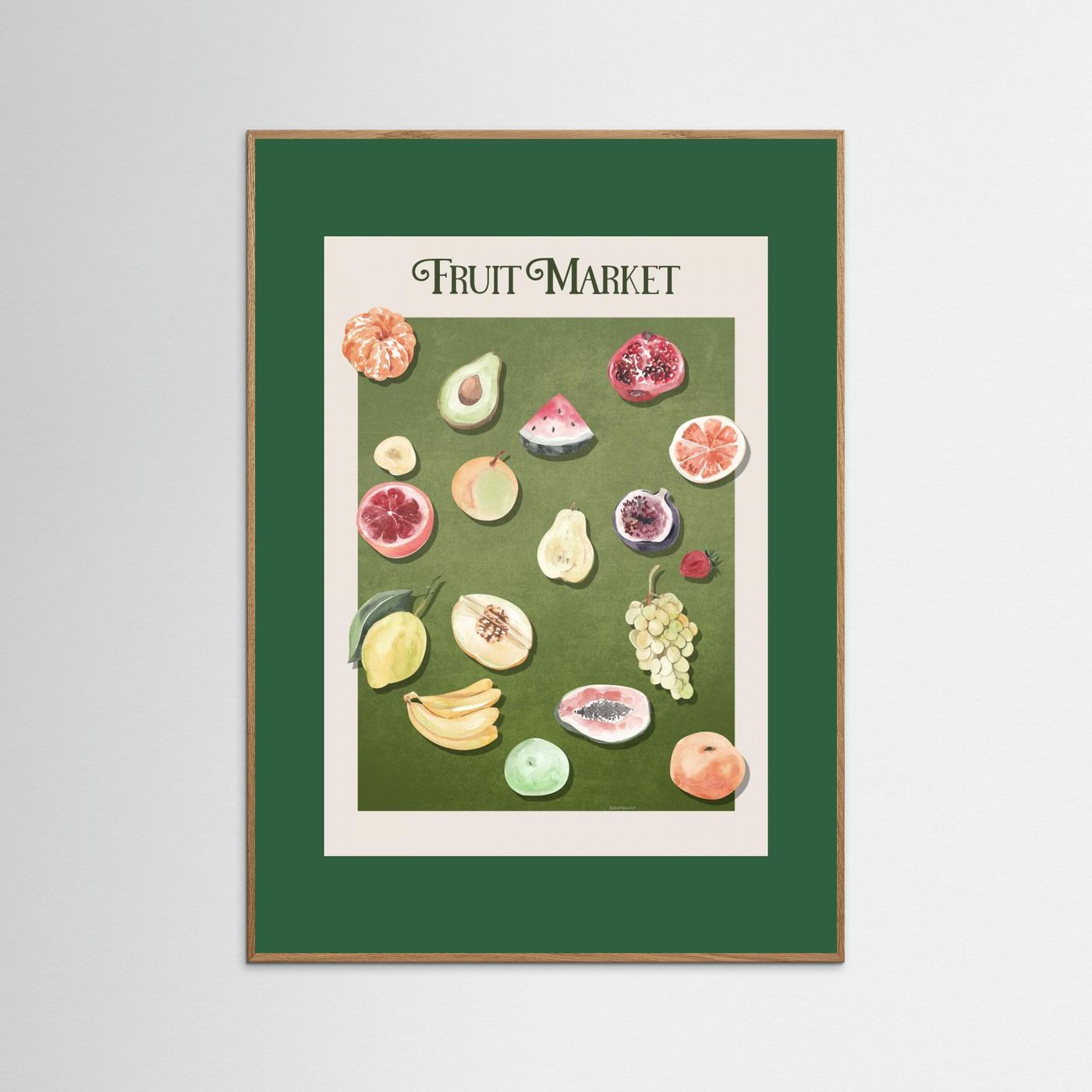 Ratio 3x4 Print By Bohonewart by Emel Tunaboylu Fine Art Paper 