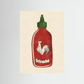 Rooster Hot Sauce by Nicholas Fine Art Paper 