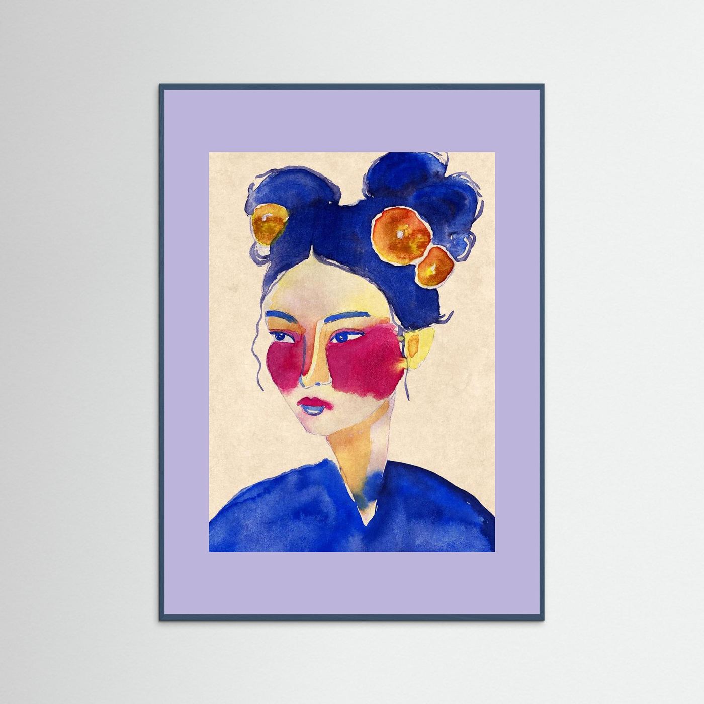 Asian Girl by Raissa Oltmanns Fine Art Paper 