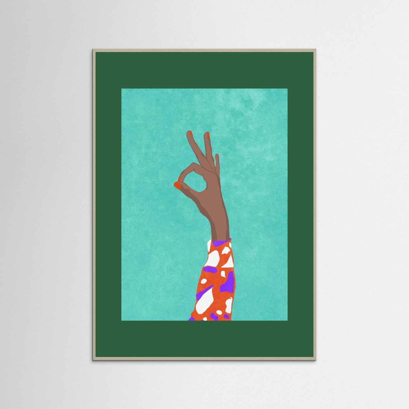 Okay by Raissa Oltmanns Fine Art Paper 