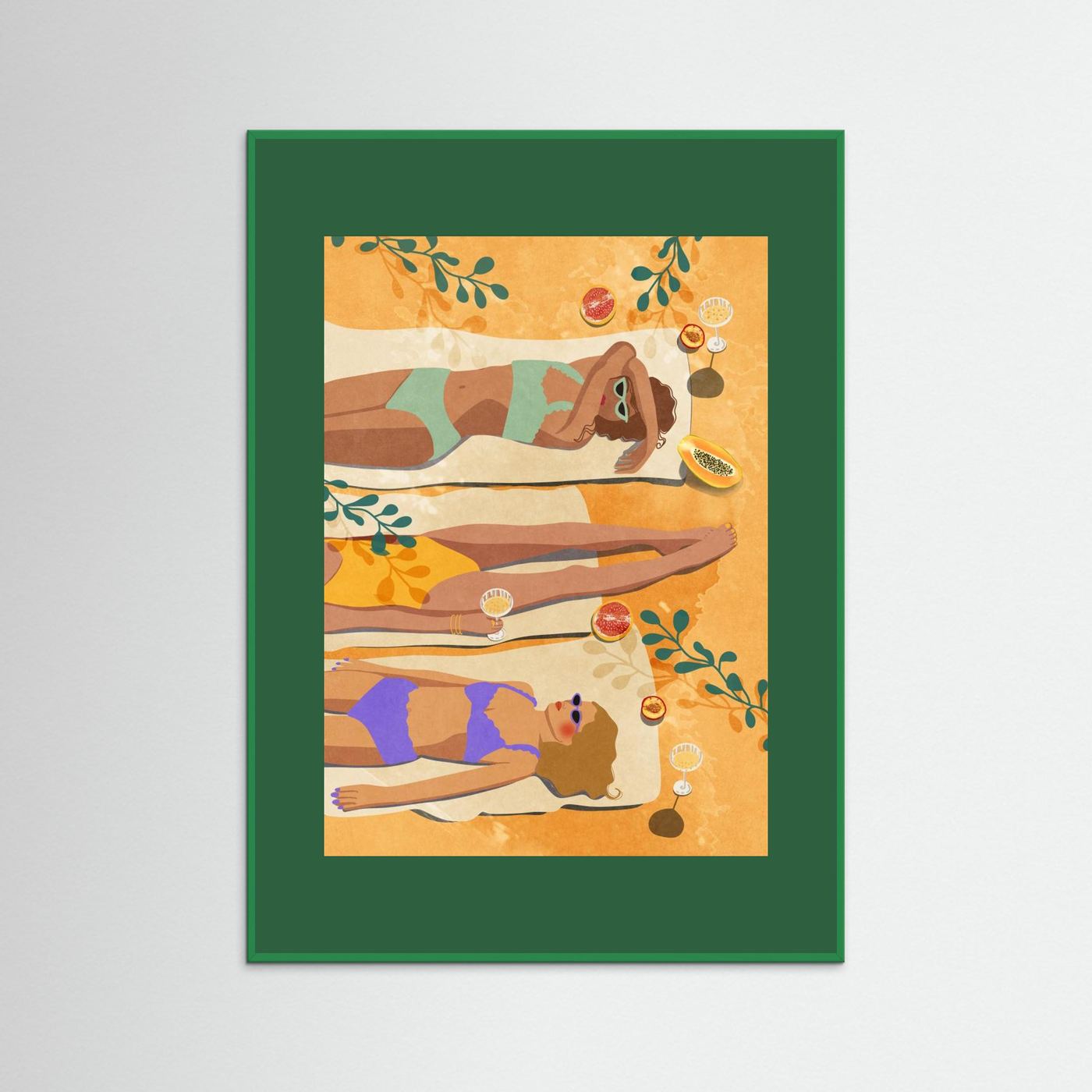 Summer Girls by Raissa Oltmanns Fine Art Paper 