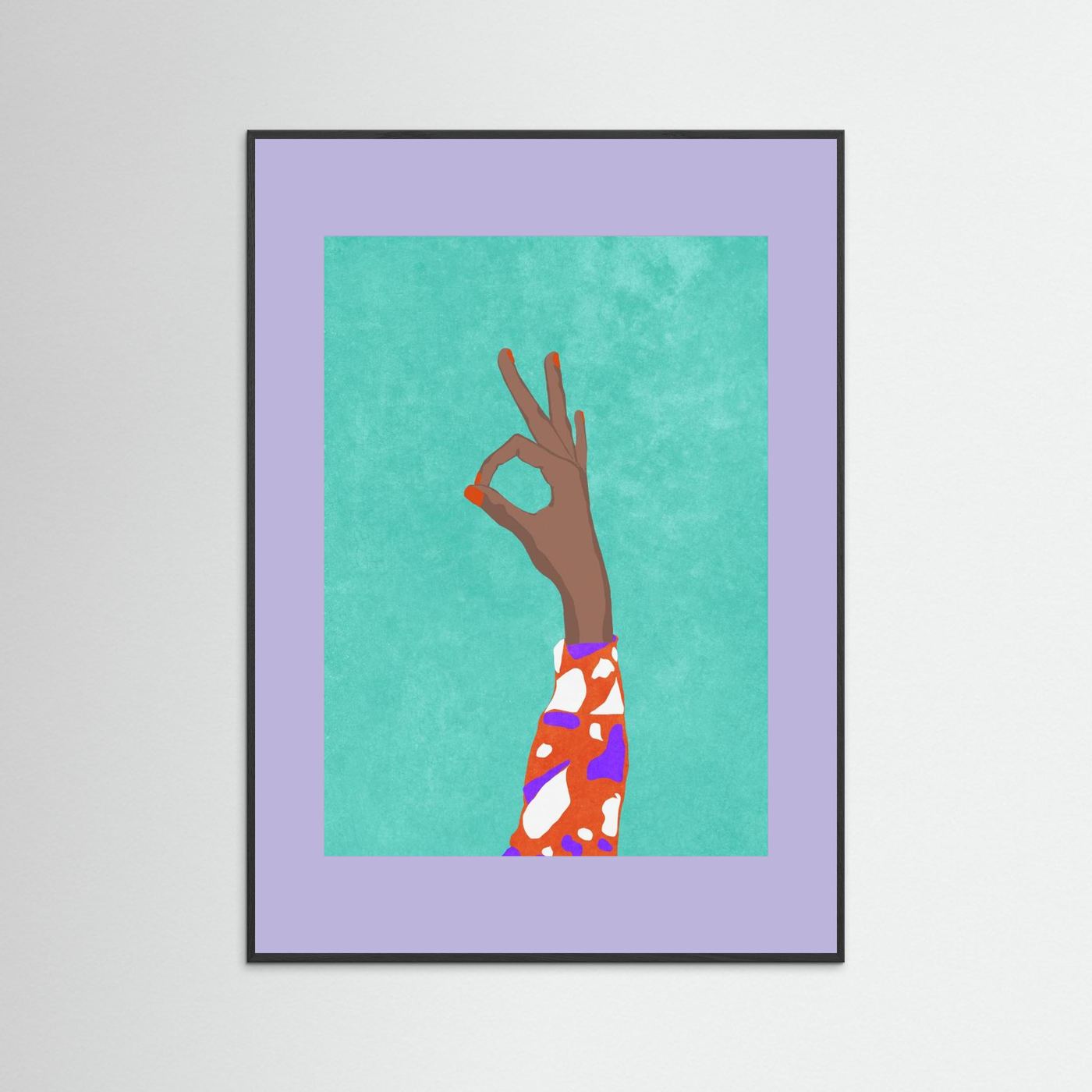 Okay by Raissa Oltmanns Fine Art Paper 