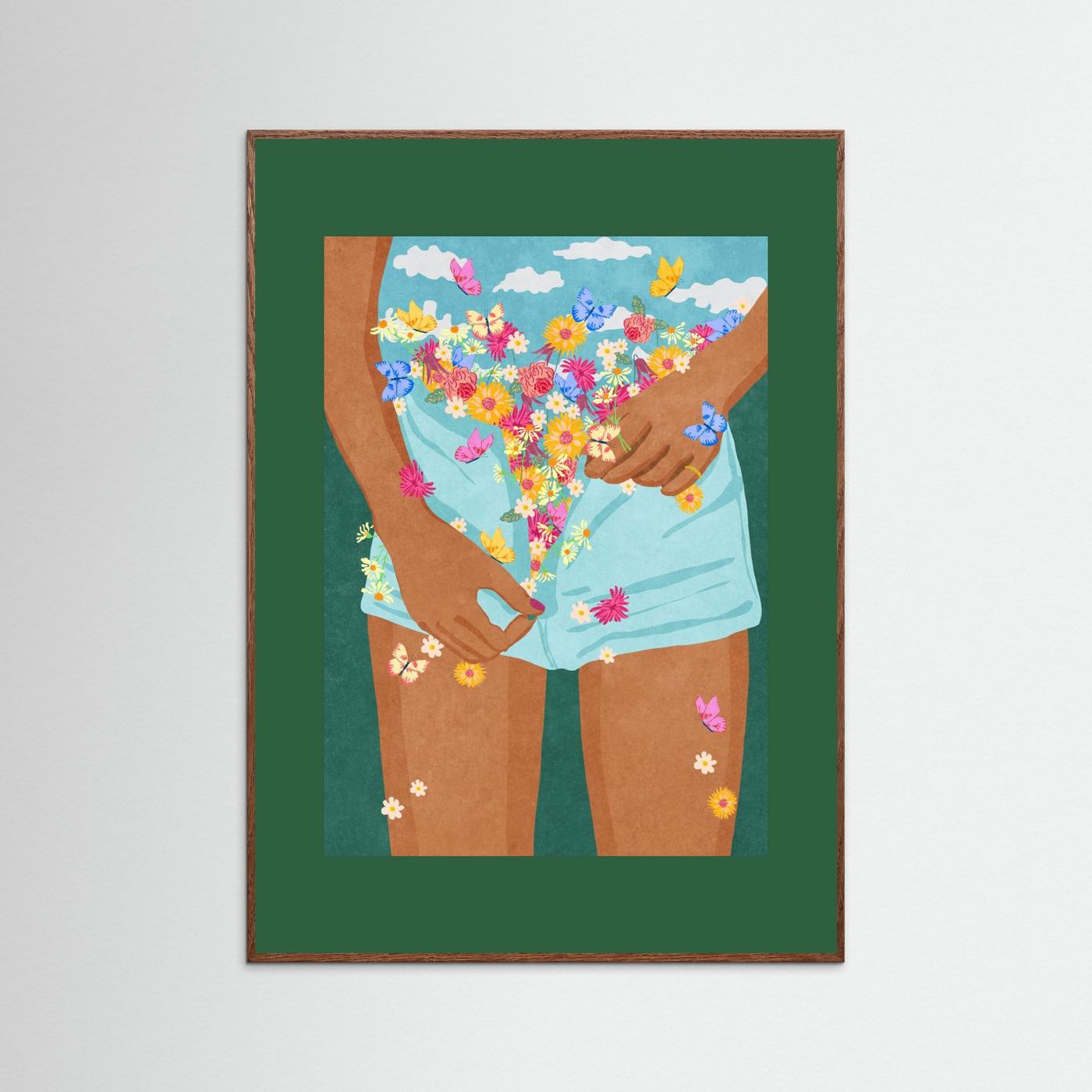 Flower Mood by Raissa Oltmanns Fine Art Paper 